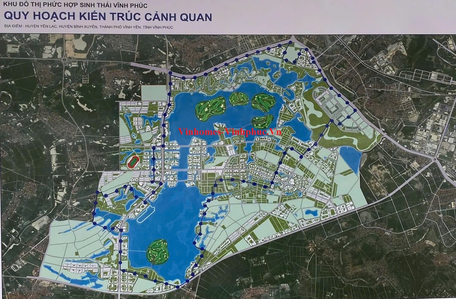 mặt bằng Vinhomes Vĩnh Phúc